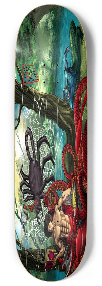 14Minutes Left "The Cyn's" Skateboard Deck