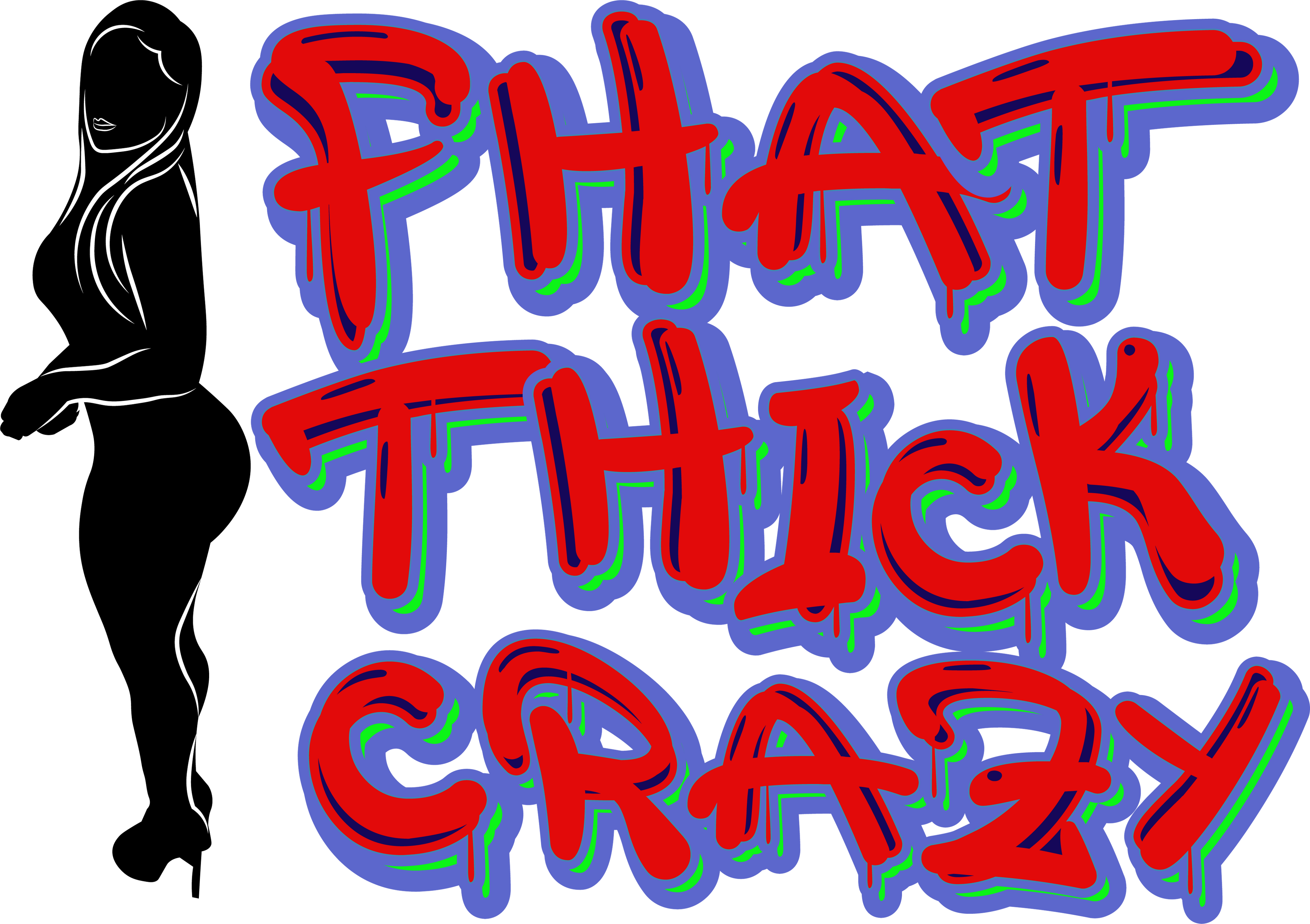 Phat Thick Crazy Short-Sleeve Unisex T-Shirt